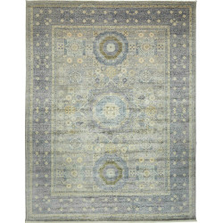Rug Mamlouk Pakistan 275x368 Blue-gray Cream