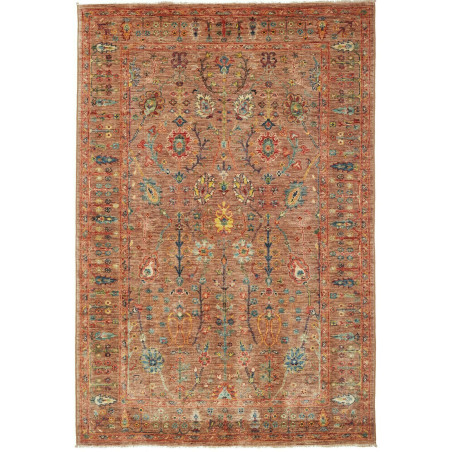 Rug Shahi Fine Pakistan 124x183 Terracotta