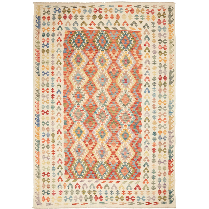 Tappeto Originale Kilim Afghanistan 210x298 Avo