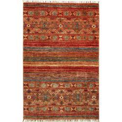 Rug Rubin Pakistan 79x122 Terracotta Rust