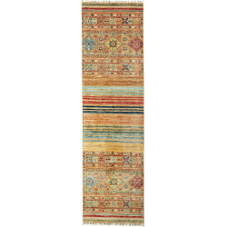 Rug Rubin Pakistan 81x290 Beige Brown