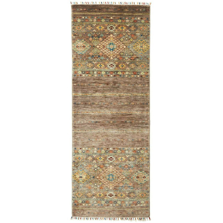 Rug Rubin Pakistan 72x202 Brown Beige