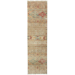 Rug Rubin Pakistan 76x290 Beige Terracotta Red