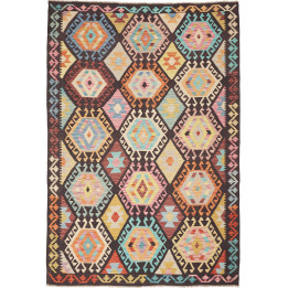 Hand Made Rug Kilim Afghanistan 169x247 Dark Br