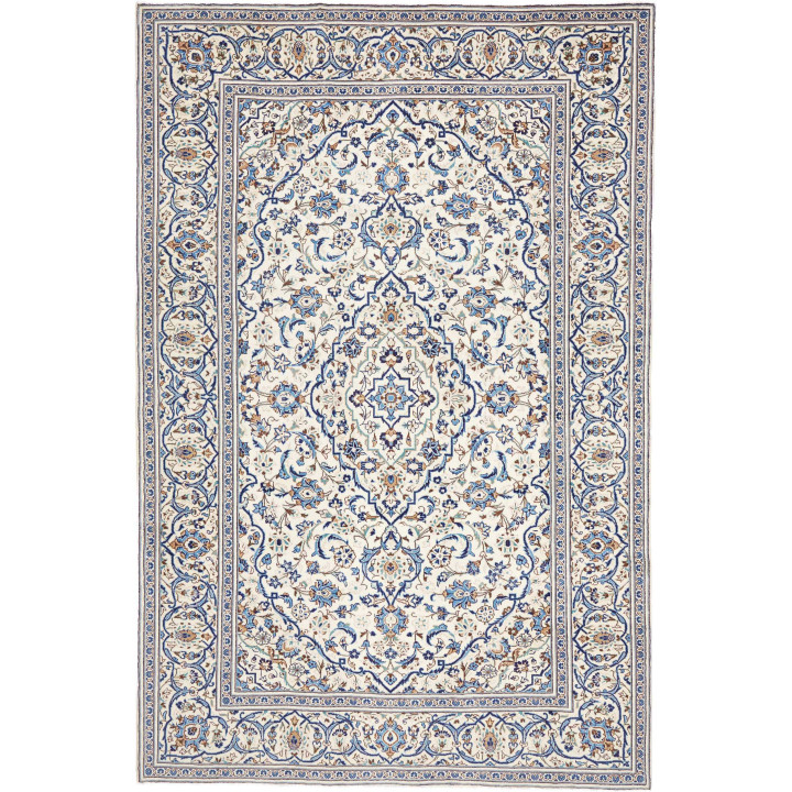 Tappeto Originale Kashan Persia 200x300 Avorio
