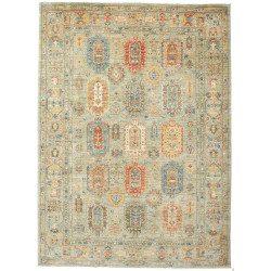 Rug Tribal Pakistan 166x229 Sage Green Terracot