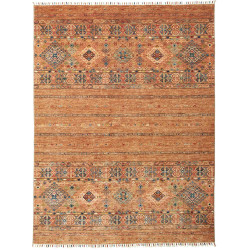 Rug Rubin Pakistan 150x200 Terracotta Burnt Ora