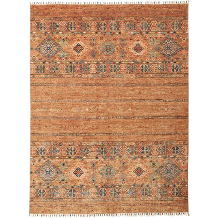 Rug Rubin Pakistan 150x200 Terracotta Burnt Ora