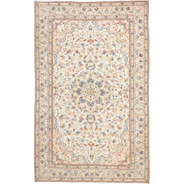 Tappeto Originale Kashan Persia 202x322 Avorio