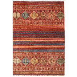 Rug Rubin Pakistan 170x241 Terracotta Red Blue