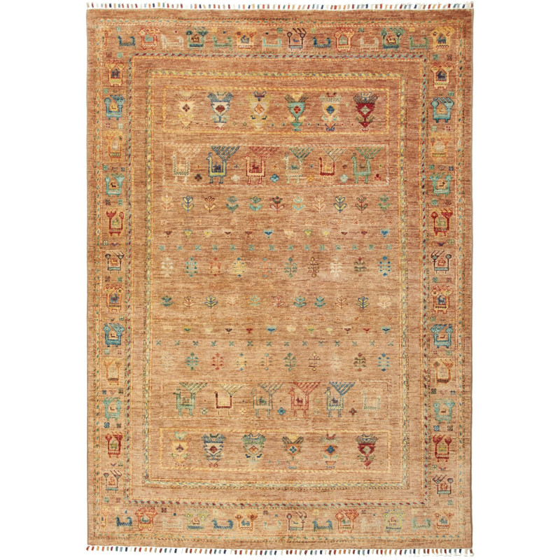 Rug Rubin Pakistan 146x205 Terracotta Brown Of