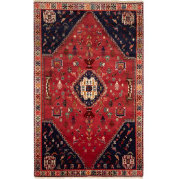 Tappeto Originale Shiraz Persia 177x280 Rosso B
