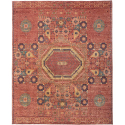 Rug Mamlouk Pakistan 245x306 Terracotta Rust