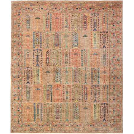 Rug Tribal Pakistan 245x298 Sandy Brown Multi-c