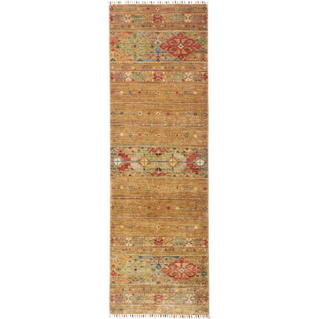 Rug Rubin Pakistan 81x253 Golden Brown Multi-co