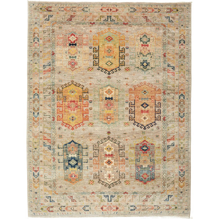 Rug Tribal Pakistan 148x195 Beige Orange