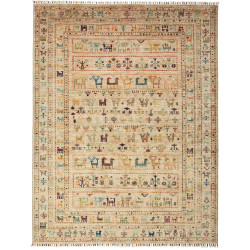 Rug Rubin Pakistan 173x221 Beige Multicolored