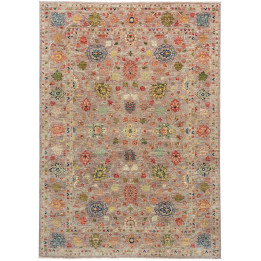 Hand Made Rug Floralia Pakistan 168x236 Antique