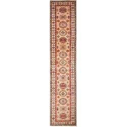 Rug Kazak Fine Pakistan 86x405 Beige Red