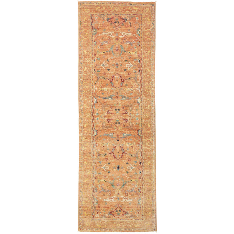 Rug Ziegler Fine Pakistan 83x247 Terracotta Tea