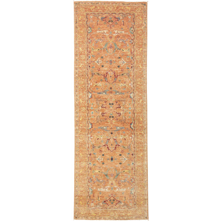 Rug Ziegler Fine Pakistan 83x247 Terracotta Tea