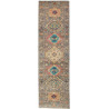 Rug Tribal Pakistan 81x295 Distressed Charcoal