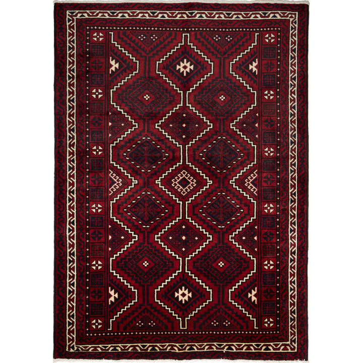 Tappeto Originale Lori Persia 222x302 Bordeaux