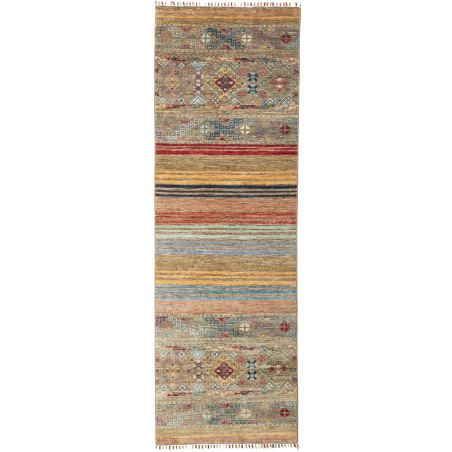 Rug Rubin Pakistan 82x244 Earthy Blue