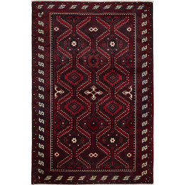Tappeto Originale Lori Persia 176x263 Rosso Bor