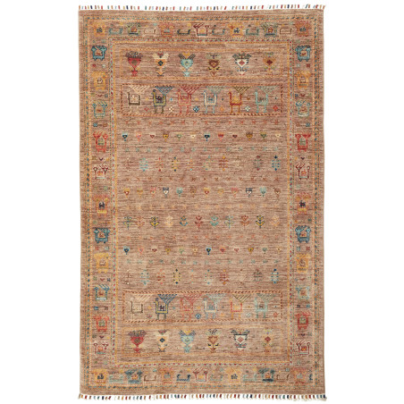 Rug Rubin Pakistan 122x193 Brown Terracotta