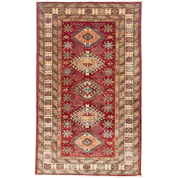 Rug Kazak Fine Pakistan 91x155 Red Beige