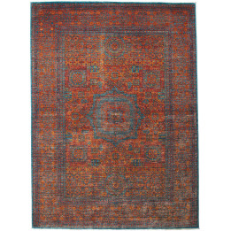 Hand Made Rug Kairo Pakistan 168x231 Brick Red