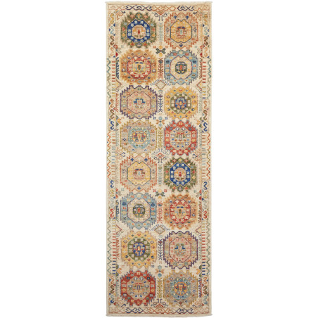 Rug Tribal Pakistan 77x235 Beige Multicolor