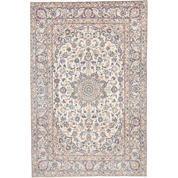 Tappeto Originale Kashan Persia 197x295 Avorio
