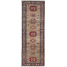 Rug Kazak Fine Pakistan 80x235 Sage Green Deep