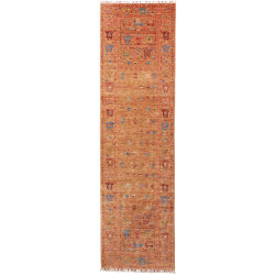 Rug Rubin Pakistan 81x289 Terracotta Blue