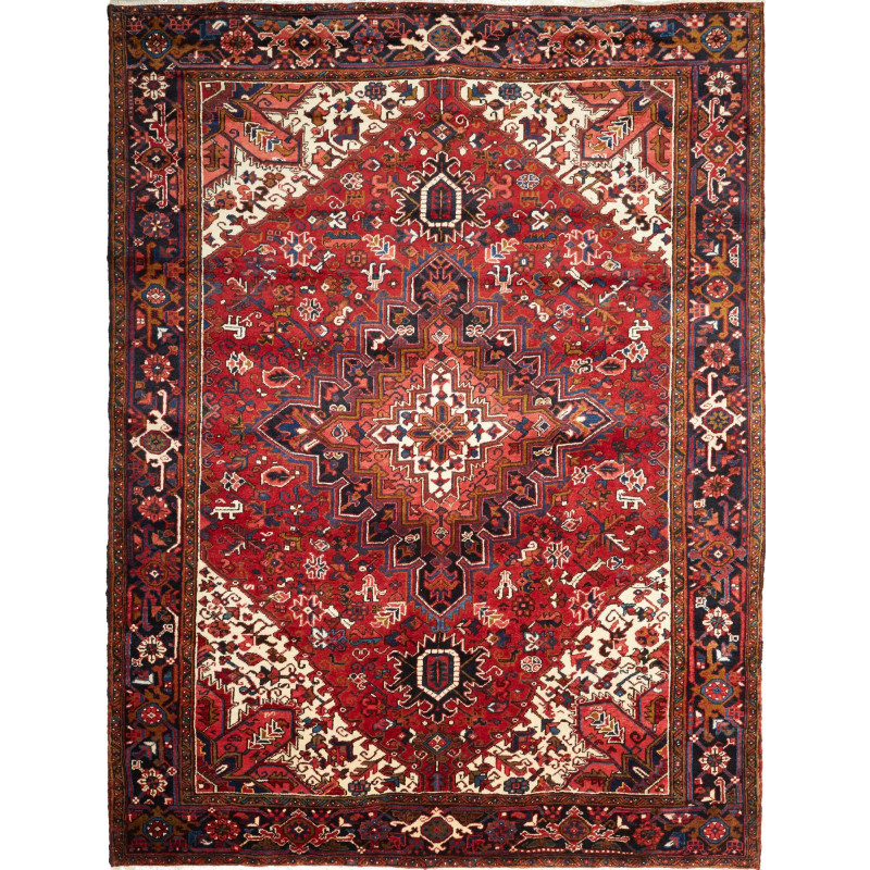 Rug Gorawan Persia 230x300 Red Navy Blue Cream