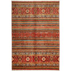 Rug Samarkand Pakistan 175x251 Rust Blue Ocher