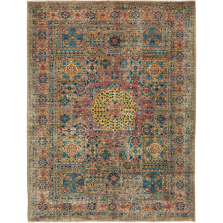 Rug Mamlouk Pakistan 150x199 Beige Blue Red Yel