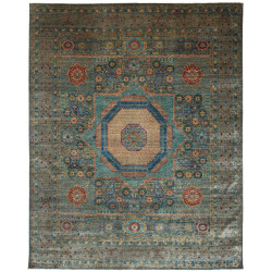 Rug Mamlouk Pakistan 251x317 Teal Petroleum Bei