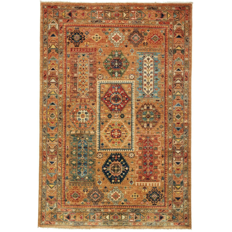 Rug Tribal Pakistan 125x185 Terracotta Orange D
