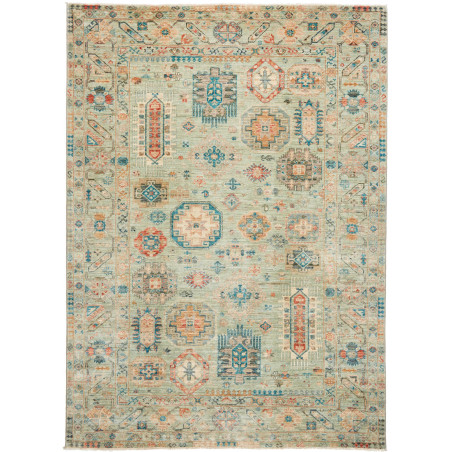 Rug Tribal Pakistan 172x236 Aquamarine Mint Gre