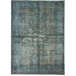 Rug Mamlouk Pakistan 170x235 Teal Blue Aqua Gre