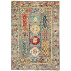 Rug Tribal Pakistan 165x238 Grey Blue Terracott