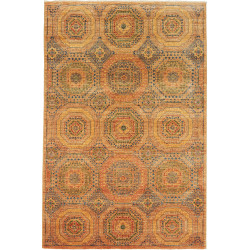 Rug Mamlouk Pakistan 126x189 Ochre Orange Brown