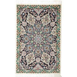 Tappeto Originale Nain 9la Persia 59x90 Nero Ve