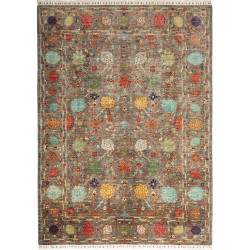 Rug Shahi Fine Pakistan 173x247 Charcoal Grey M