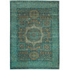 Rug Mamlouk Pakistan 169x238 Petrol Blue Gold B