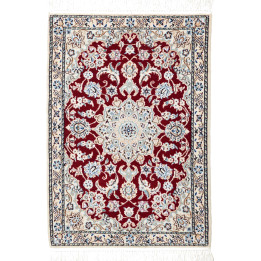 Tappeto Originale Nain 9la Persia 65x95 Rosso A