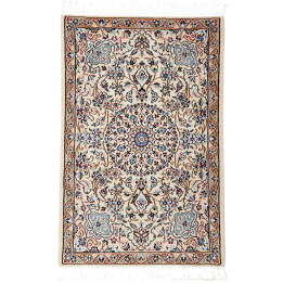 Hand Made Rug Nain 9la Persia 63x96 Ivory Beige